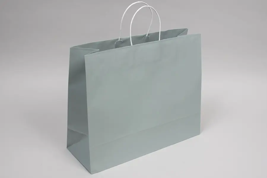16W x 6D x 13H, Midtown Matte Colored Upscale Turn Top J Handle Bags, Sage Frost