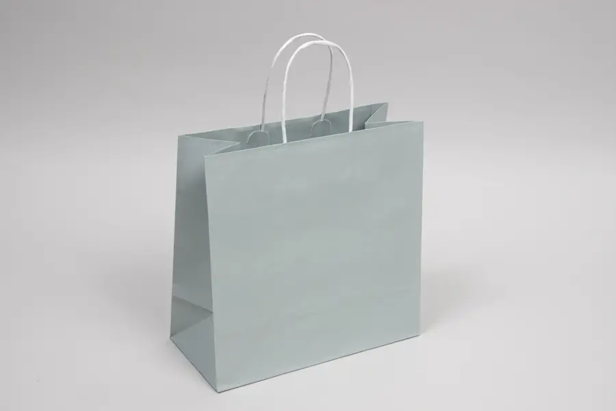 6W x 4D x 6H, Midtown Matte Colored Upscale Turn Top J Handle Bags, Sage Frost