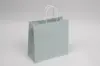6W x 4D x 6H, Midtown Matte Colored Upscale Turn Top J Handle Bags, Sage Frost