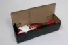 3-3/4L x 3-3/4W x 13-3/8H, Italian Wine Boxes, Nero Black