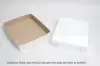 12L x 10W x 2H, Lock Corner Pizza Boxes w/ FDA-Approved Claycoat, White