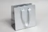 6-1/2W x 3-1/2D x 6-1/2H, Sparkle Stardust Eurotote Bags, Silver Stardust