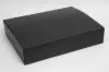 15-3/4L x 12-1/2W x 3-1/8H, Black Linen Premium Folding Gift Box, Nero Black