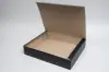 15-3/4L x 12-1/2W x 3-1/8H, Black Linen Premium Folding Gift Box, Nero Black