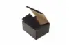 9-7/8L x 7-7/8W x 4-3/4H, Black Linen Premium Folding Gift Box, Nero Black