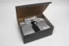 11-3/4L x 39694W x 4-3/4H, Black Linen Premium Folding Gift Box, Nero Black