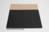 13-3/4L x 10-7/8W x 3-1/8H, Black Linen Premium Folding Gift Box, Nero Black