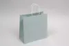 10W x 5D x 10H, Midtown Matte Colored Upscale Turn Top J Handle Bags, Sage Frost