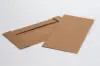 11-1/2L x 5-1/2W x 1-1/2H, Ohio Valley Recycled Kraft Apparel Boxes, Kraft Pinstripe