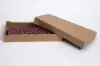 11-1/2L x 5-1/2W x 1-1/2H, Ohio Valley Recycled Kraft Apparel Boxes, Kraft Pinstripe