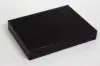 11-1/2L x 8-1/2W x 1-5/8H, Ohio Valley Colored Pop Up Apparel Boxes, Black Gloss