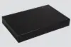 15L x 9-1/2W x 2H, Ohio Valley Colored Pop Up Apparel Boxes, Black Gloss