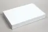 15L x 9-1/2W x 2H, Ohio Valley White Gloss Apparel Boxes