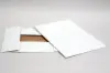 15L x 11W x 4H, Ohio Valley White Gloss Apparel Boxes