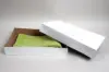 19L x 12W x 3H, Ohio Valley White Gloss Apparel Boxes