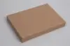 24L x 14W x 4H, Natural Kraft Pinstripe Apparel Boxes, Kraft Pinstripe