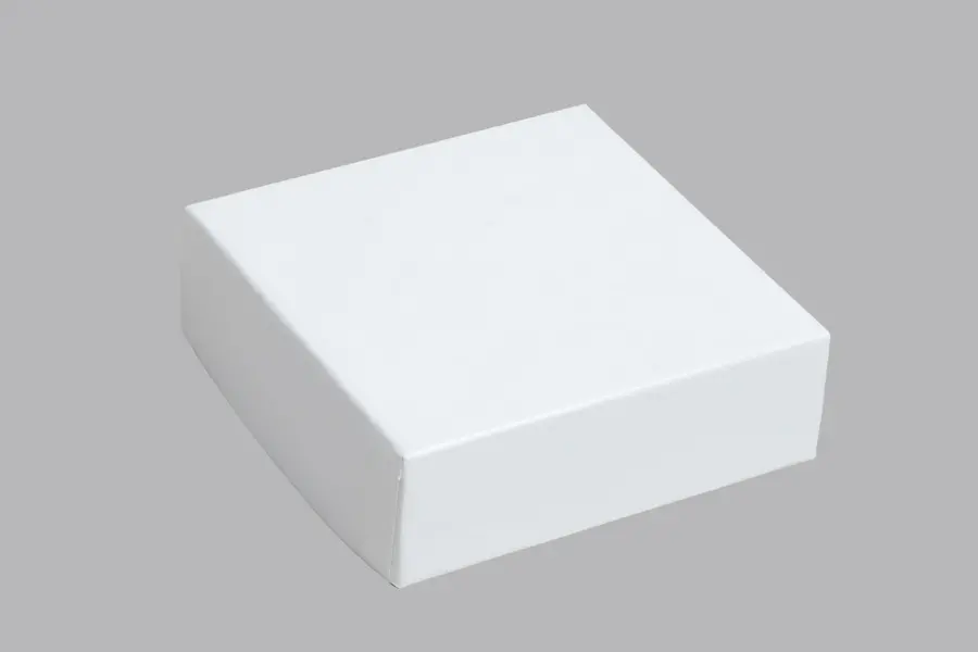 4L X 4W, RIGID LID FOR HIGH-WALLED GIFT BOX (LID ONLY), WHITE