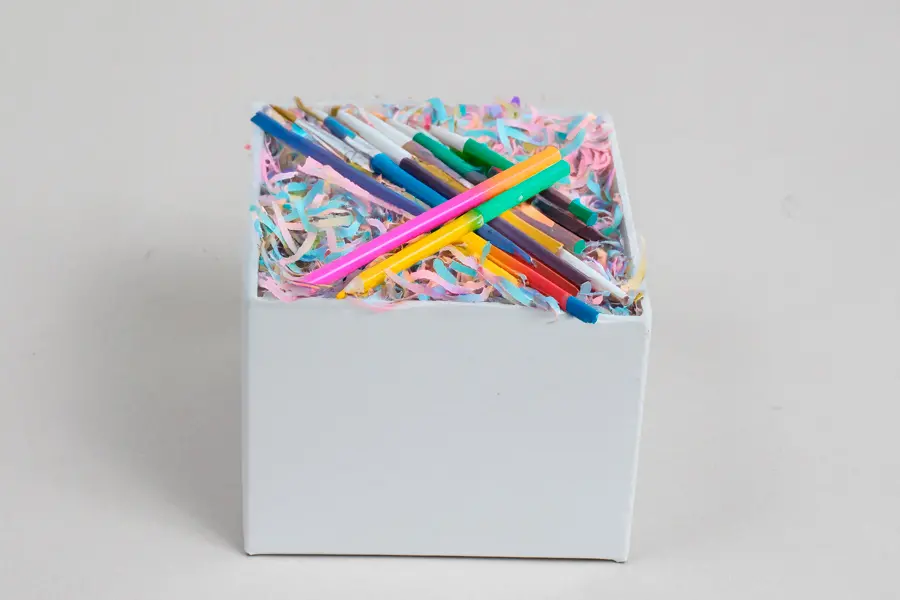 4L X 4W X 3H, HIGH-WALLED FOLDING GIFT BOX BASE (BASE ONLY), WHITE