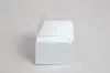4L X 4W X 3H, HIGH-WALLED FOLDING GIFT BOX BASE (BASE ONLY), WHITE
