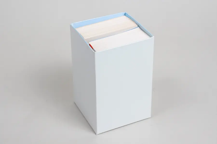 4L X 4W X 6H, HIGH-WALLED FOLDING GIFT BOX BASE (BASE ONLY), WHITE