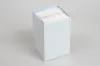 4L X 4W X 6H, HIGH-WALLED FOLDING GIFT BOX BASE (BASE ONLY), WHITE