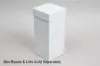4L X 4W X 9H, HIGH-WALLED FOLDING GIFT BOX BASE (BASE ONLY), WHITE