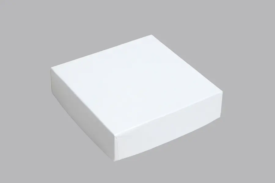 5L X 5W, RIGID LID FOR HIGH-WALLED GIFT BOX (LID ONLY), WHITE