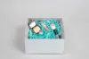 5L X 5W X 3H, HIGH-WALLED FOLDING GIFT BOX BASE (BASE ONLY), WHITE