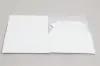 5L X 5W X 3H, HIGH-WALLED FOLDING GIFT BOX BASE (BASE ONLY), WHITE