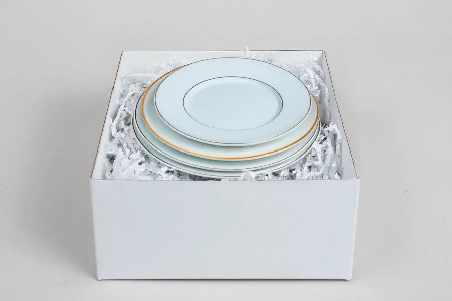 6L X 6W X 3H, HIGH-WALLED FOLDING GIFT BOX BASE (BASE ONLY), WHITE