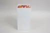 6L X 6W X 12H, HIGH-WALLED FOLDING GIFT BOX BASE (BASE ONLY), WHITE