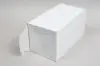 6L X 6W X 12H, HIGH-WALLED FOLDING GIFT BOX BASE (BASE ONLY), WHITE