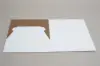 8L X 8W X 3H, HIGH-WALLED FOLDING GIFT BOX BASE (BASE ONLY), WHITE