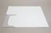 8L X 8W X 12H, HIGH-WALLED FOLDING GIFT BOX BASE (BASE ONLY), WHITE