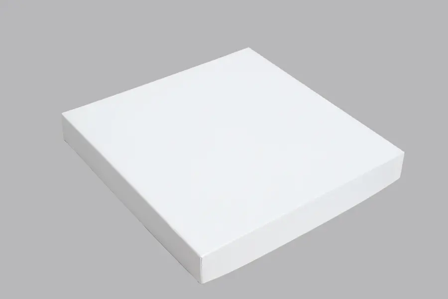 10L X 10W, RIGID LID FOR HIGH-WALLED GIFT BOX (LID ONLY), WHITE