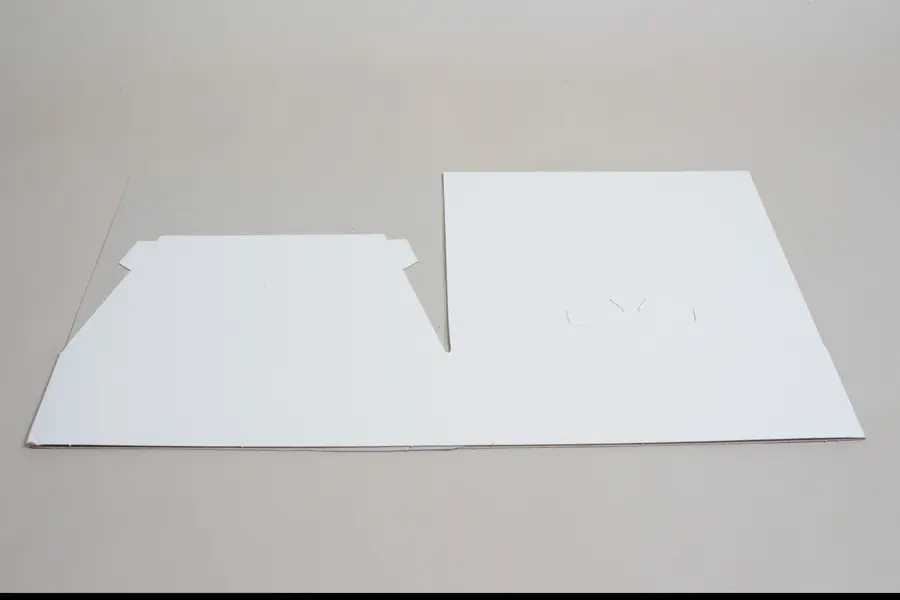 10L X 10W X 3H, HIGH-WALLED FOLDING GIFT BOX BASE (BASE ONLY), WHITE