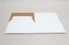 10L X 10W X 6H, HIGH-WALLED FOLDING GIFT BOX BASE (BASE ONLY), WHITE
