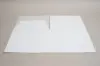 10L X 10W X 9H, HIGH-WALLED FOLDING GIFT BOX BASE (BASE ONLY), WHITE