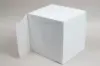 10L X 10W X 9H, HIGH-WALLED FOLDING GIFT BOX BASE (BASE ONLY), WHITE