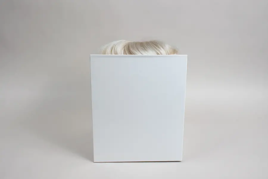 10L X 10W X 12H, HIGH-WALLED FOLDING GIFT BOX BASE (BASE ONLY), WHITE