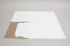 10L X 10W X 12H, HIGH-WALLED FOLDING GIFT BOX BASE (BASE ONLY), WHITE