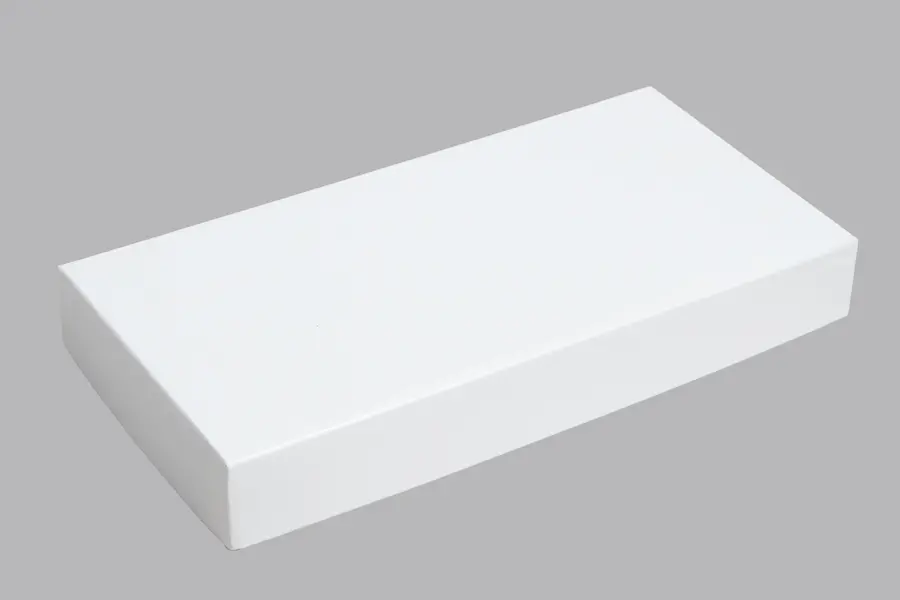 10L X 5W, RIGID LID FOR HIGH-WALLED GIFT BOX (LID ONLY), WHITE