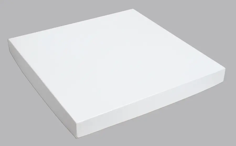 14L X 14W, RIGID LID FOR HIGH-WALLED GIFT BOX (LID ONLY), WHITE