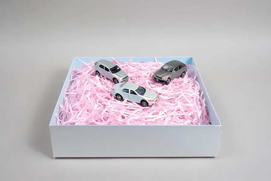 14L X 14W X 3H, HIGH-WALLED FOLDING GIFT BOX BASE (BASE ONLY), WHITE