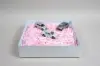 14L X 14W X 3H, HIGH-WALLED FOLDING GIFT BOX BASE (BASE ONLY), WHITE