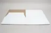 14L X 14W X 6H, HIGH-WALLED FOLDING GIFT BOX BASE (BASE ONLY), WHITE