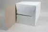 14L X 14W X 6H, HIGH-WALLED FOLDING GIFT BOX BASE (BASE ONLY), WHITE