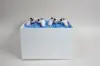 14L X 14W X 9H, HIGH-WALLED FOLDING GIFT BOX BASE (BASE ONLY), WHITE