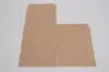 6L x 6W x 4H, Ohio Valley Natural Kraft Pinstripe Tuck-Top Gift Boxes