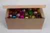 6L x 12W x 6H, Ohio Valley Natural Kraft Pinstripe Tuck-Top Gift Boxes